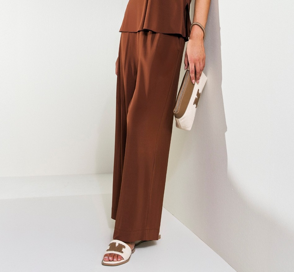 Onorata Pantalone in Maglia di Jersey