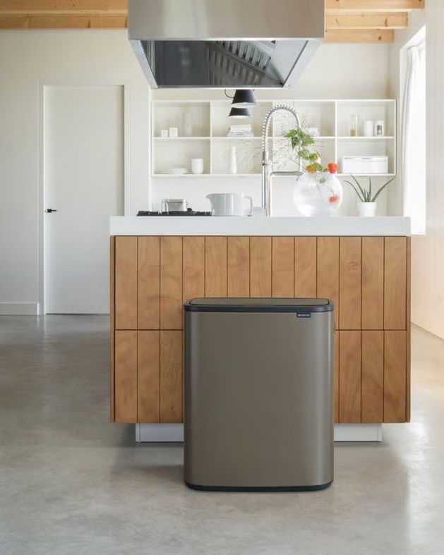Pattumiera Bo Touch Bin 2x30L - Platinum