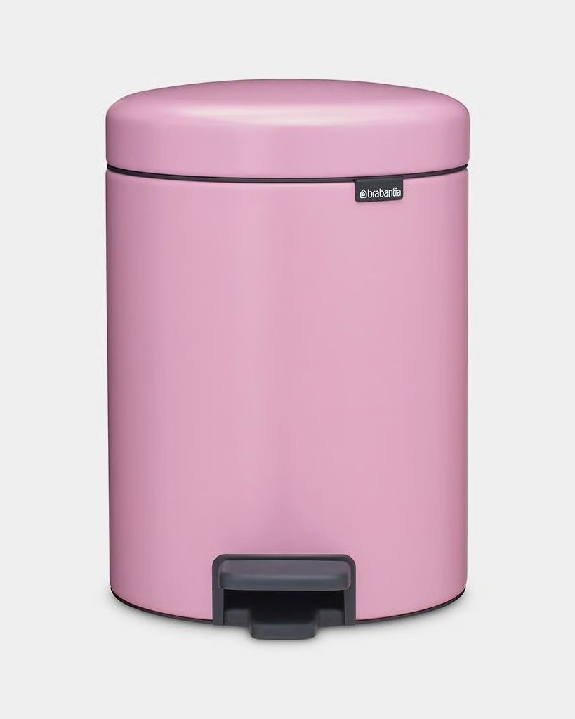 Pattumiera a pedale NewIcon Lilak Pink