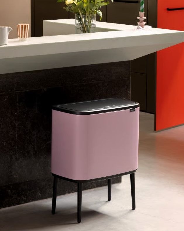 Pattumiera Bo Touch Bin 11 + 23 litri Lilak Pink