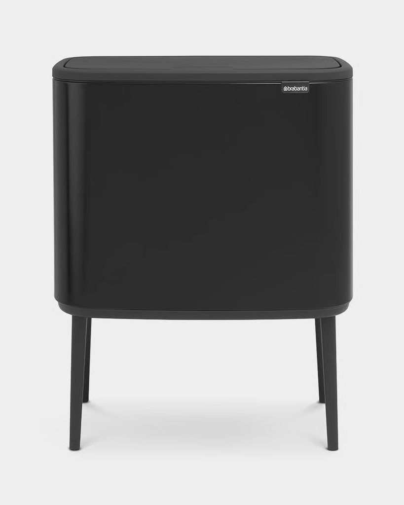 Pattumiera Bo Touch Bin 11 + 23 litri Matte Black