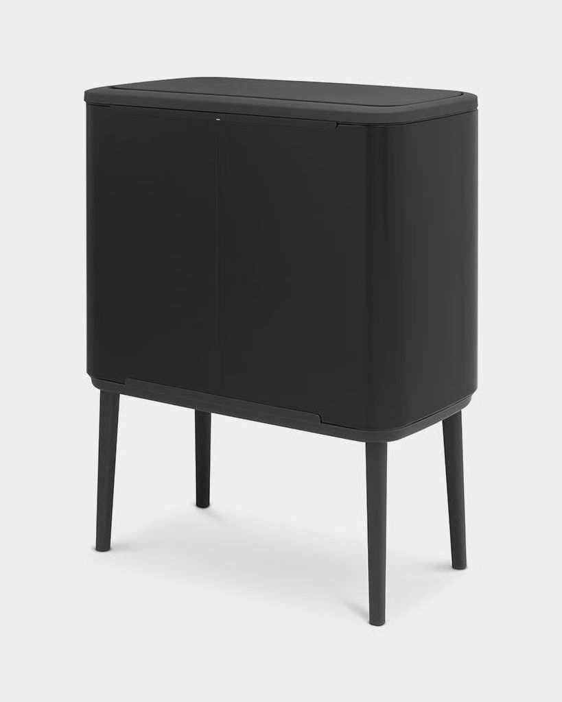 Pattumiera Bo Touch Bin 11 + 23 litri Matte Black