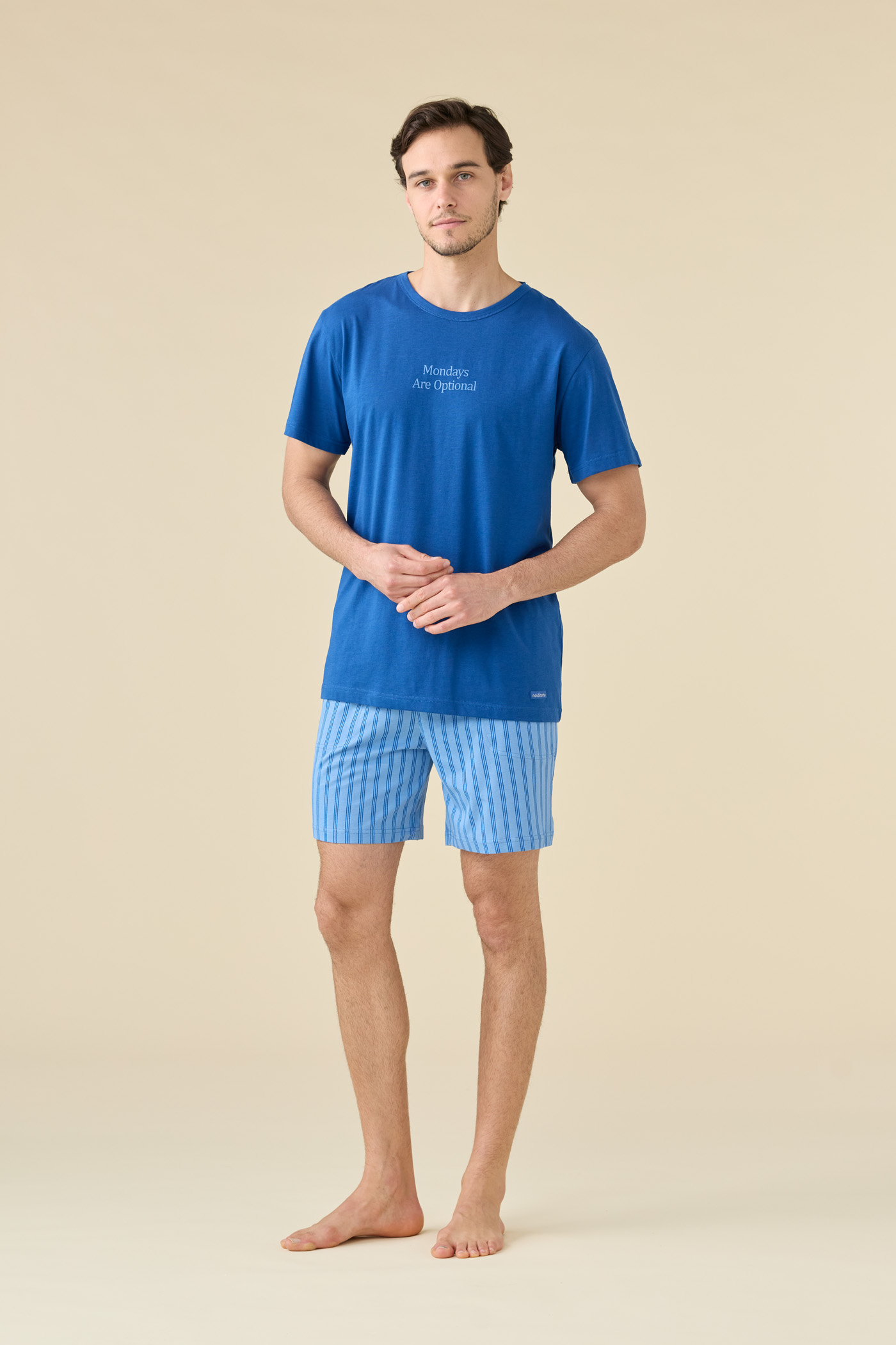 Stripes Pigiama Uomo in cotone