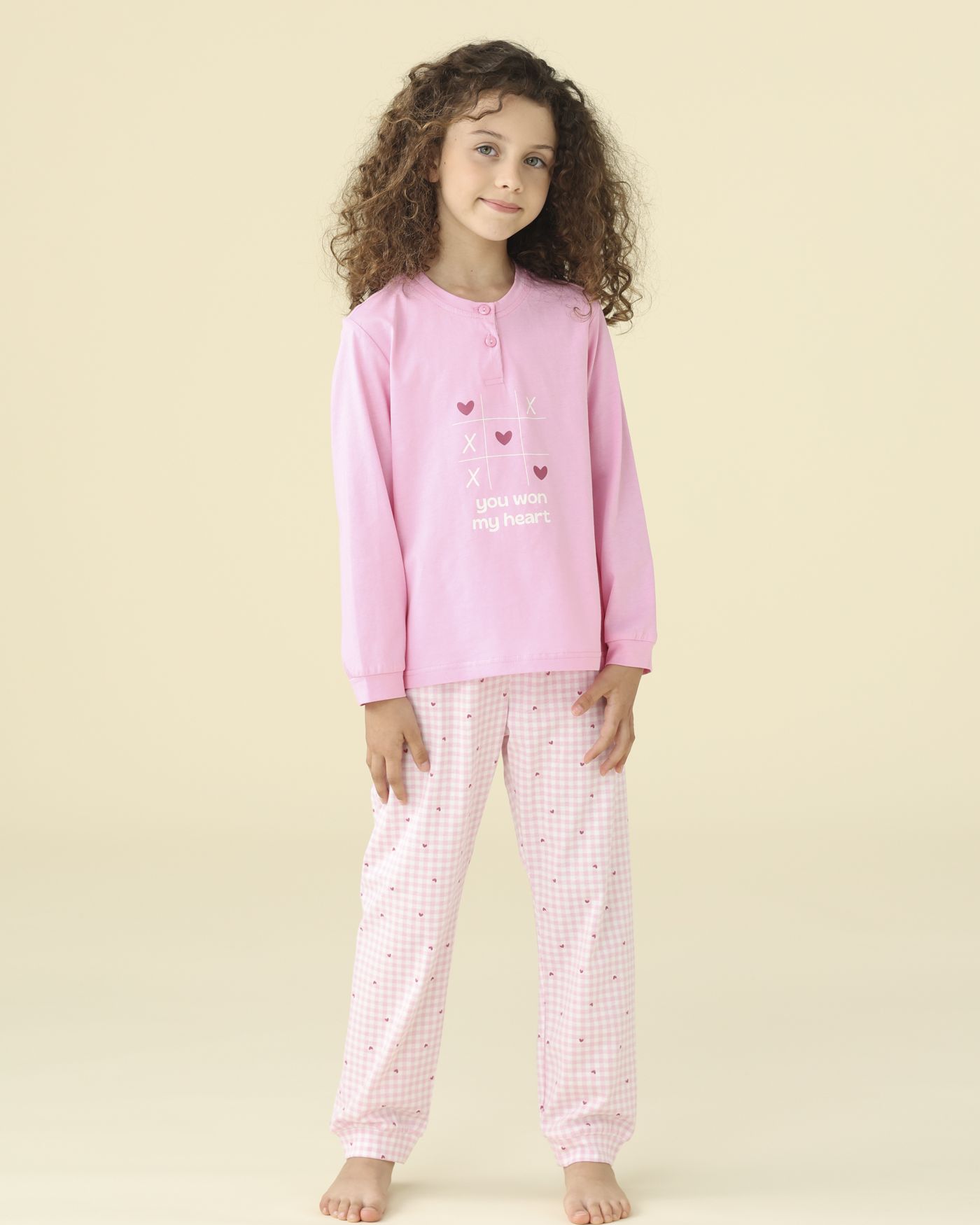 My Heart Pigiama Bambina Manica Lunga