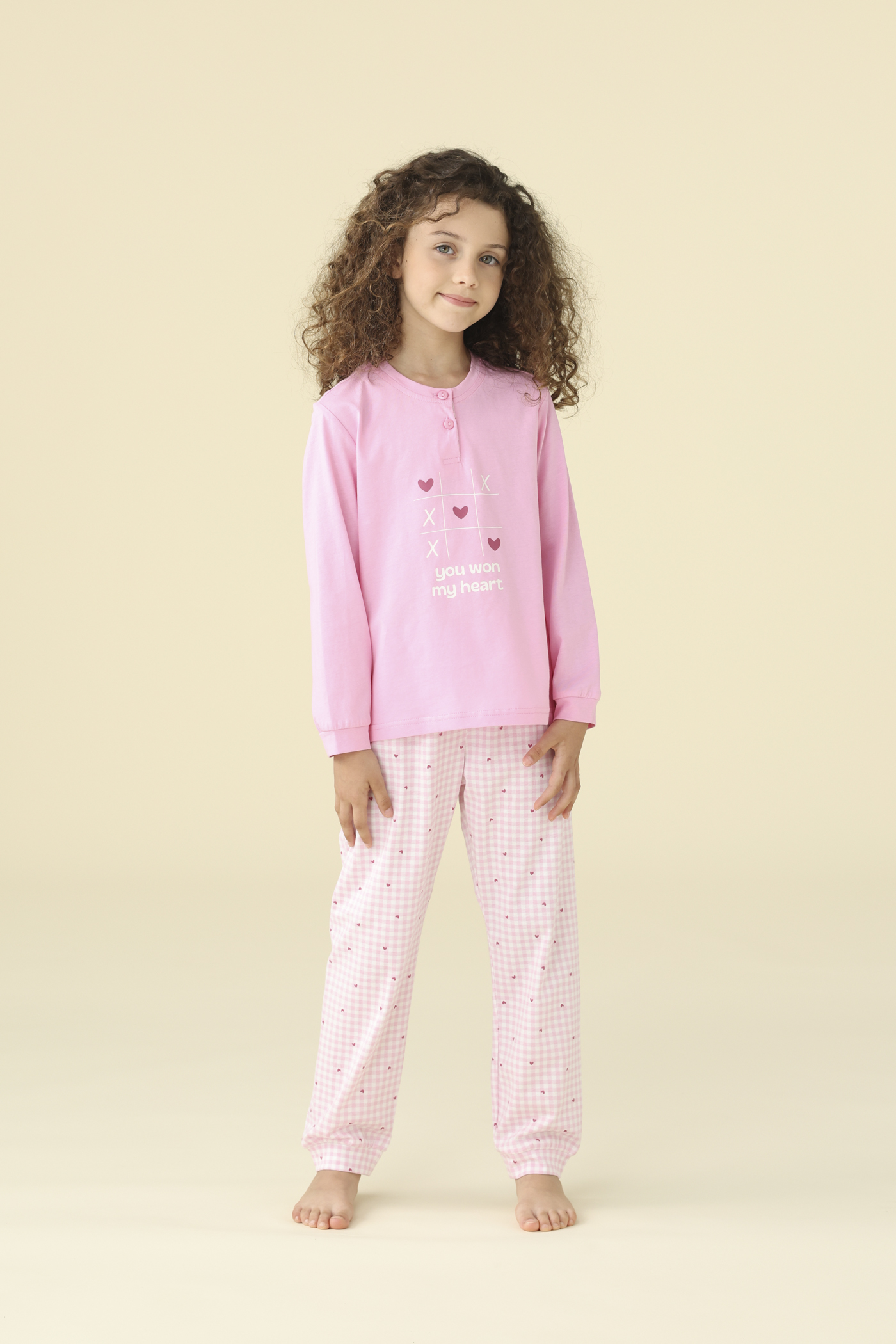 My Heart Pigiama Bambina Manica Lunga