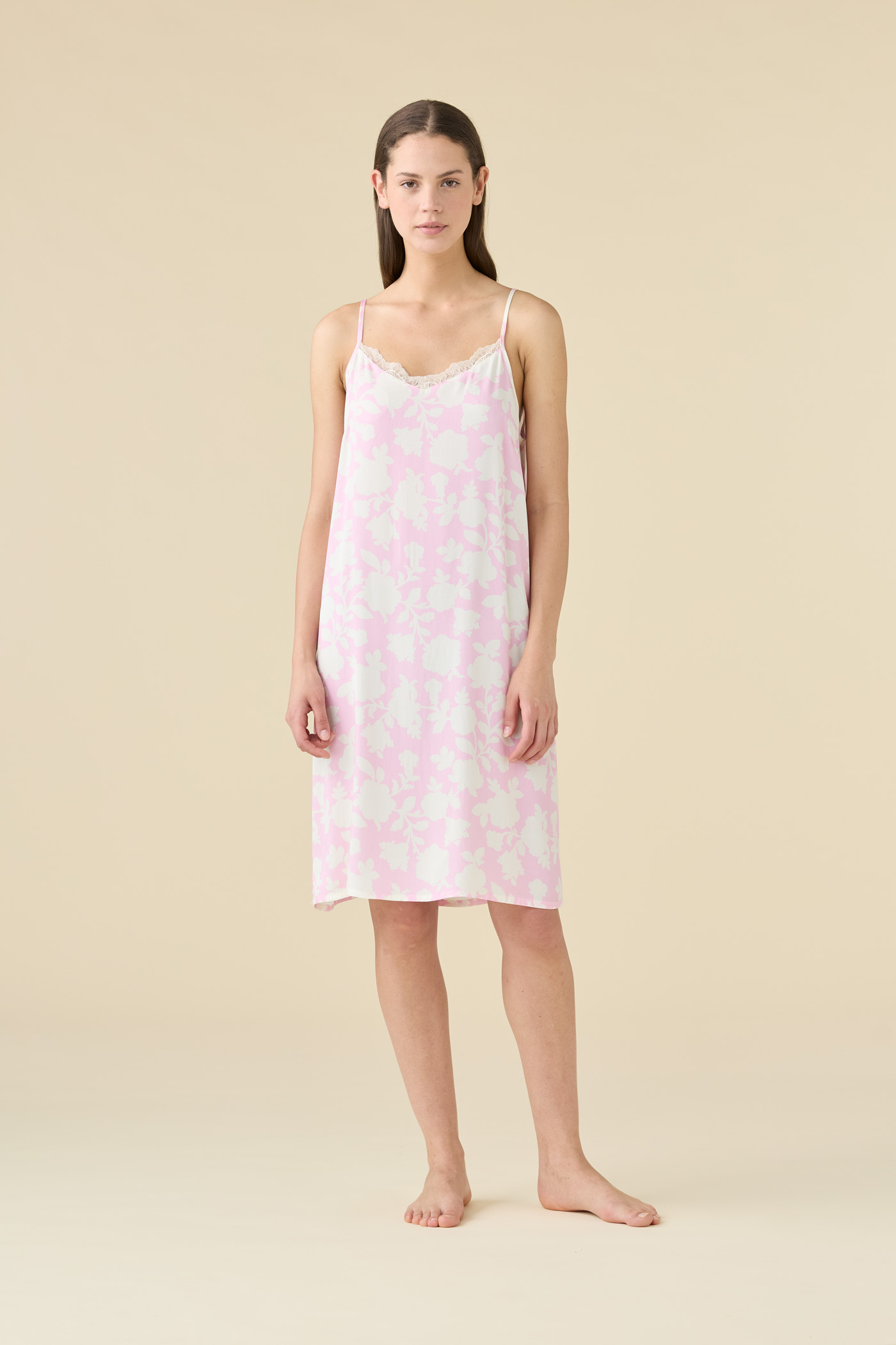 Floret Camicia da Notte in Viscosa