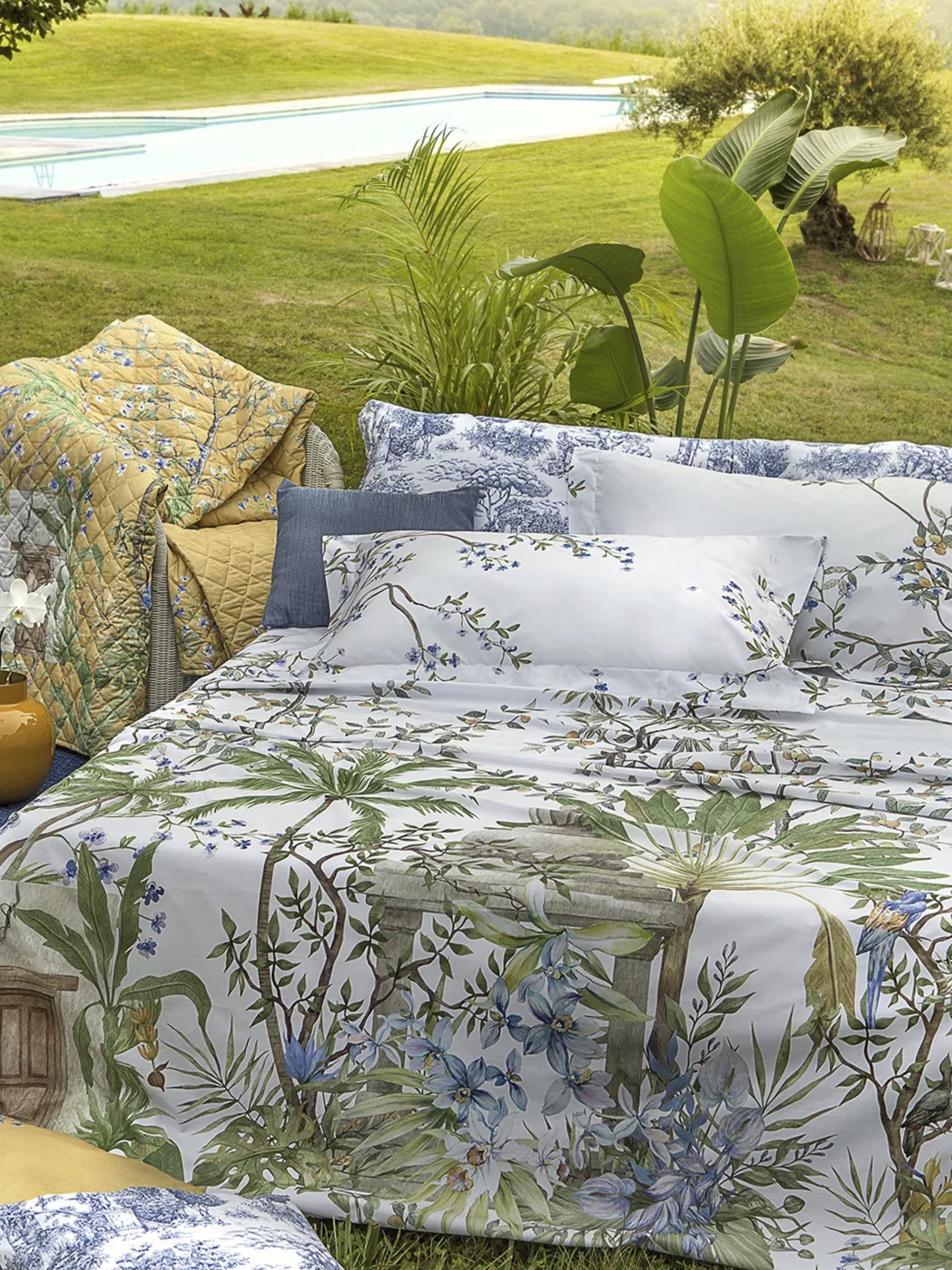 Giacarta Trapunta Leggera Matrimoniale Variante Bianco