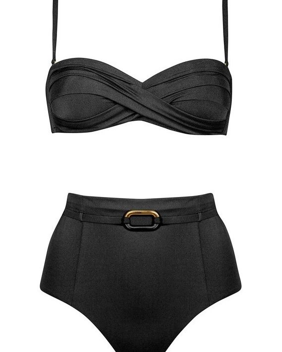 Silhouet Slip Alto Nero