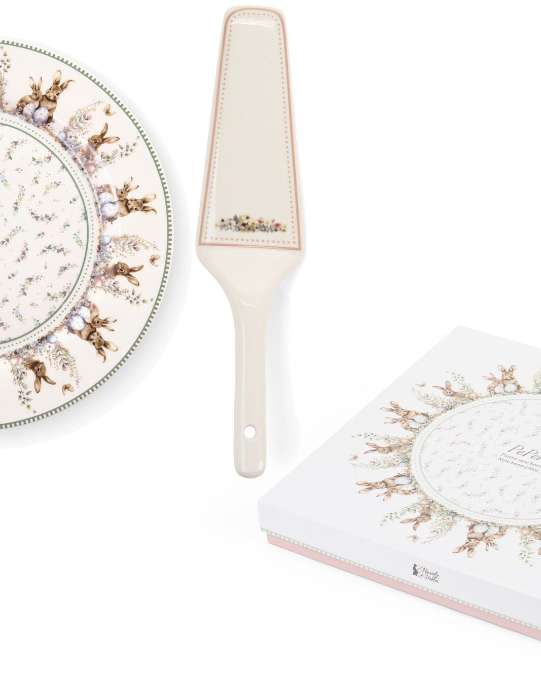 Piatto da Dolce con Paletta - Pepen