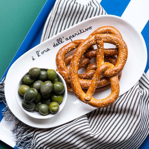 Insalatiera ovale E' l'ora dell'aperitivo