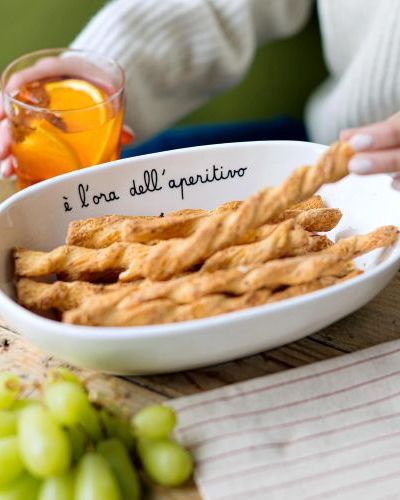 Piatto ovale fondo E' l'ora dell'aperitivo