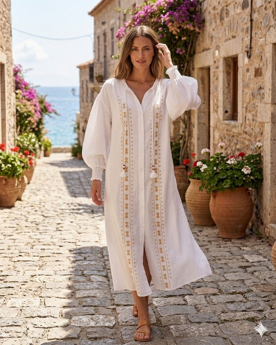 Coastal Bohemia Abito Lungo