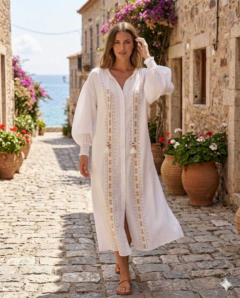 Coastal Bohemia Abito Lungo