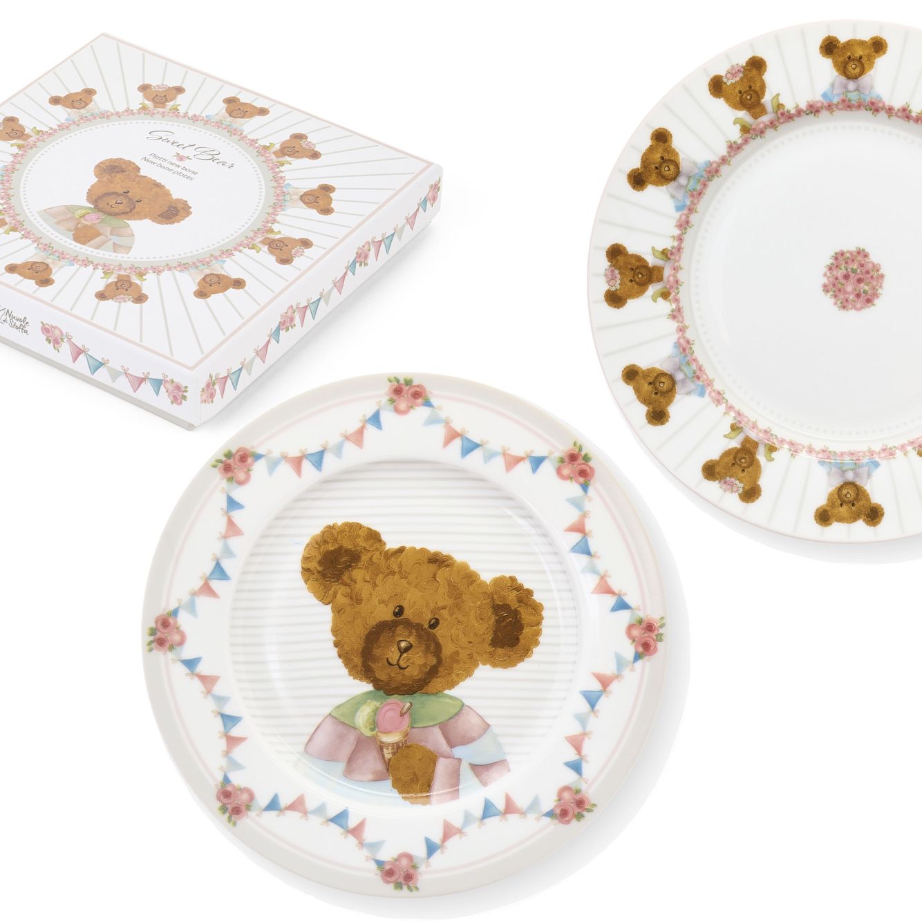 Set 2 Piattini da Dolce - Sweet Bear