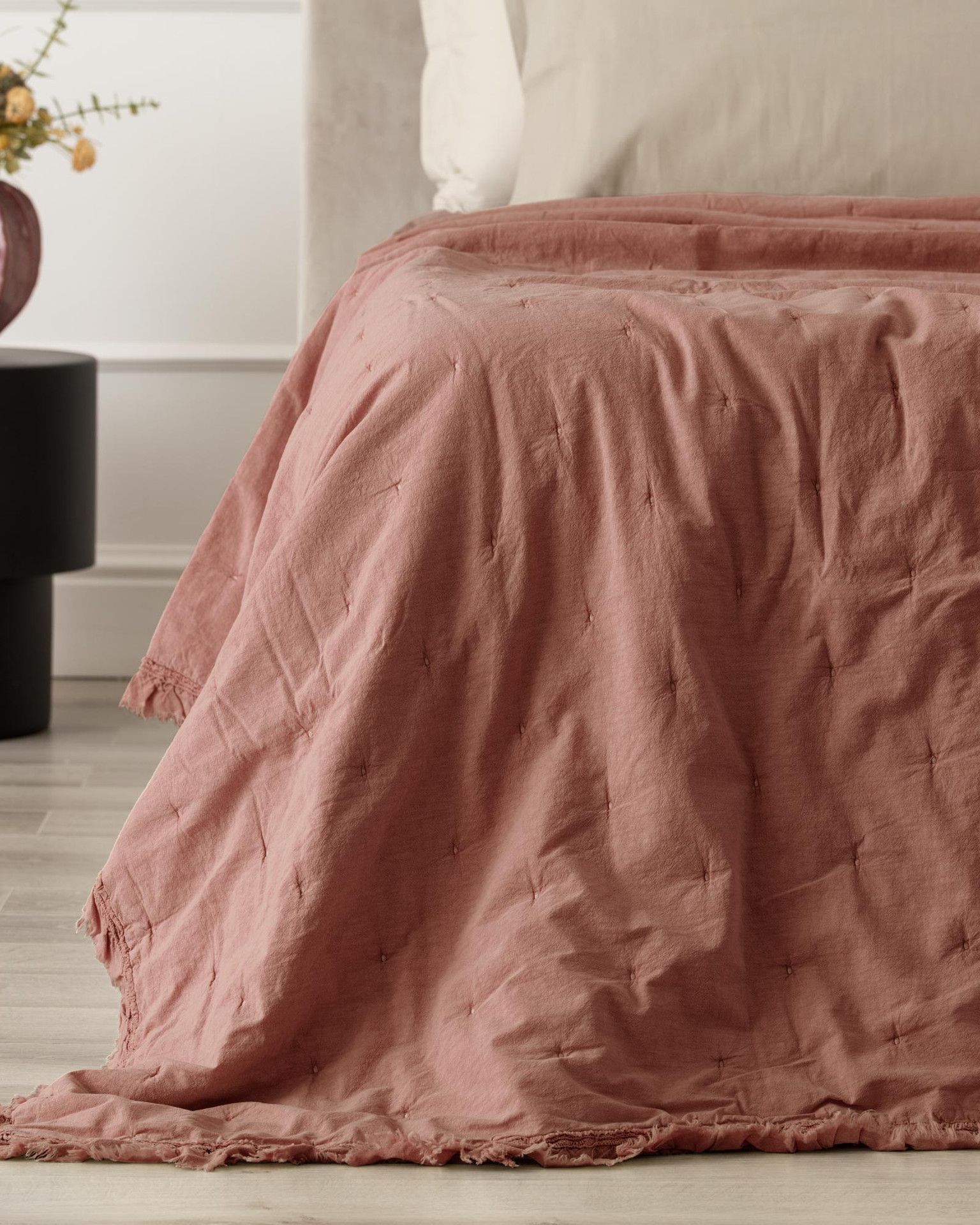 Fernanda Quilt Sone Washed Tegola