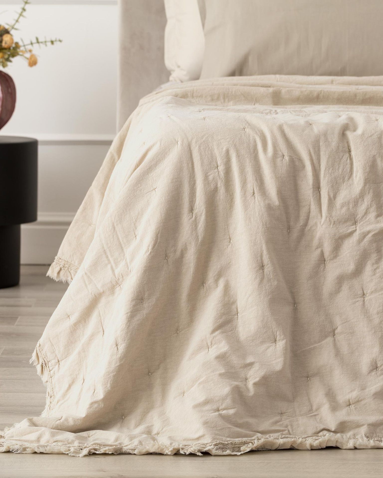 Fernanda Quilt Sone Washed Noce