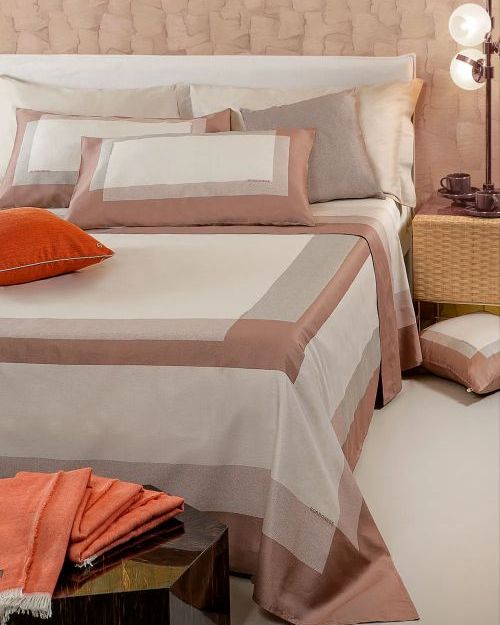 Completo Letto Lenzuola Copriletto Metropolis