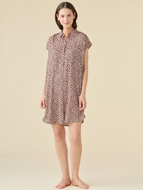 Animalier Abito/Camicia Donna in Viscosa