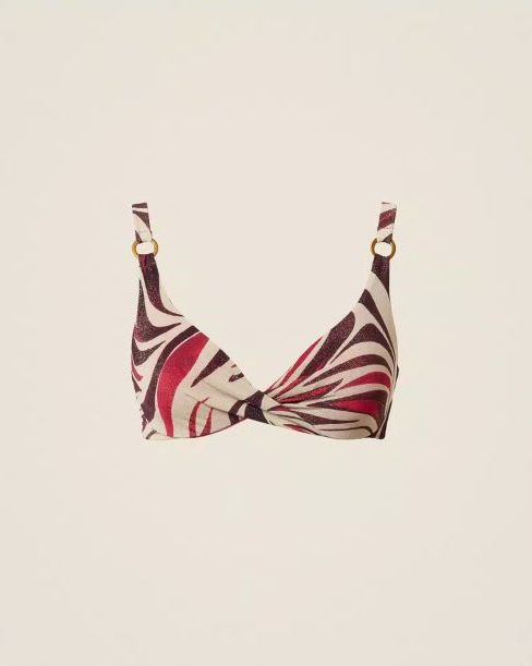 Bikini Ferretto con Stampa e Lurex