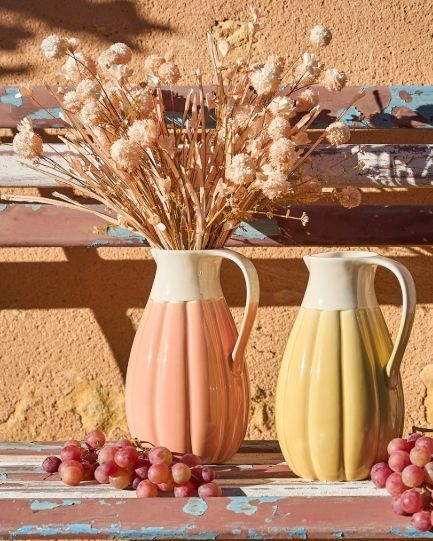 Vaso Brocca Faldio in Terracotta