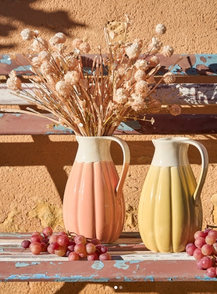Vaso Brocca Faldio in Terracotta