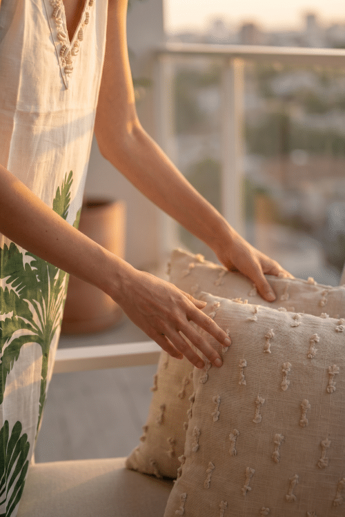 Cora Cuscino Decorativo Jacquard 50X50
